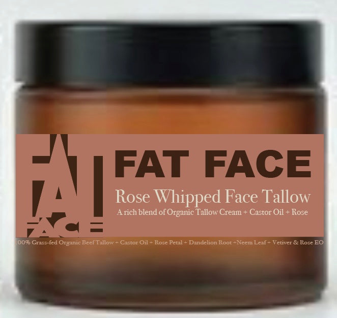 Fat Face: Rose Whipped Tallow Facial Butter image 1