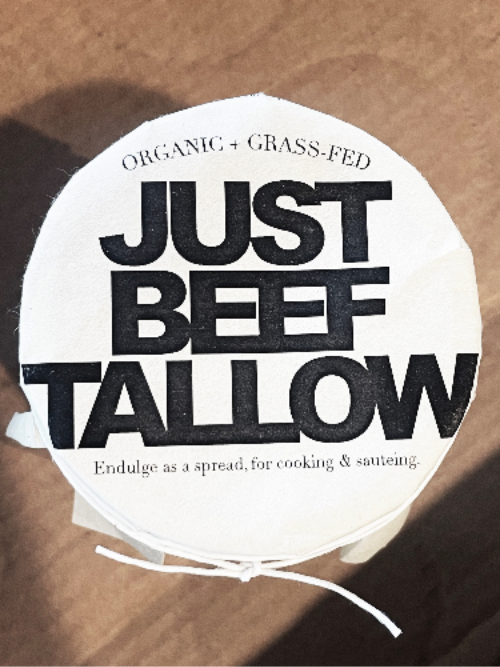 1 lb! Organic + Grass-fed ‘Just Beef Tallow’ image 0