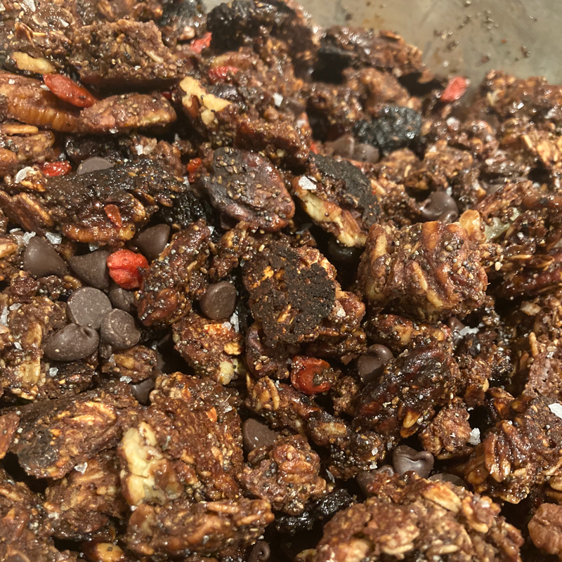 ‘Very Toasty' Granola w Sourdough Starter - COWGIRL CRUNCH 1.5lbs! image 1