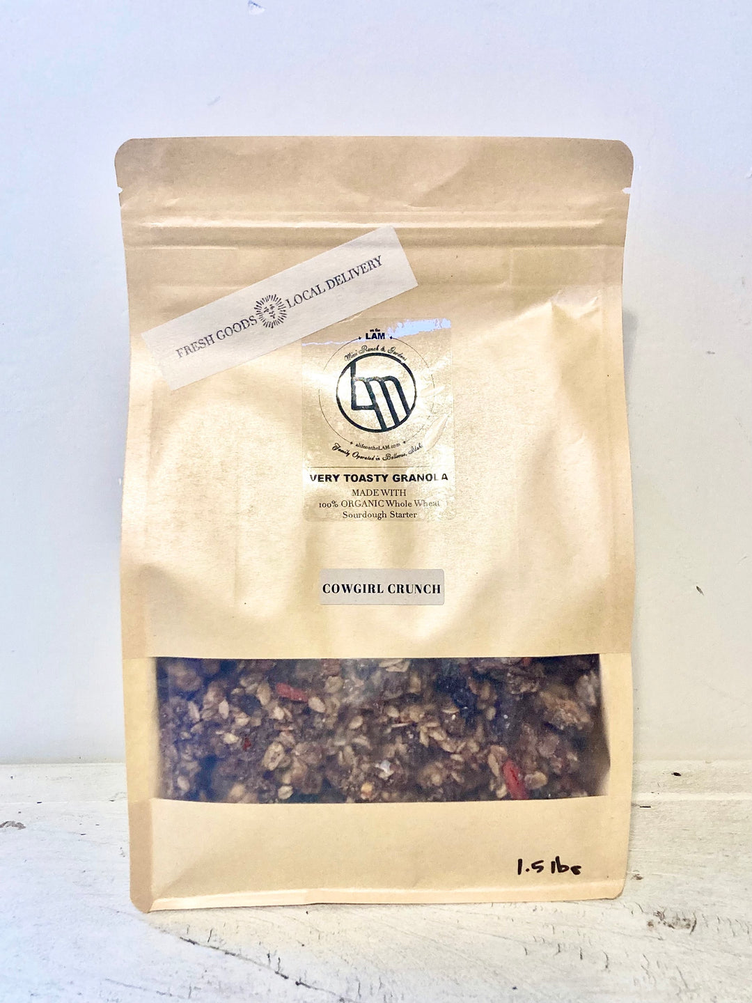 ‘Very Toasty' Granola w Sourdough Starter - COWGIRL CRUNCH 1.5lbs! image 3