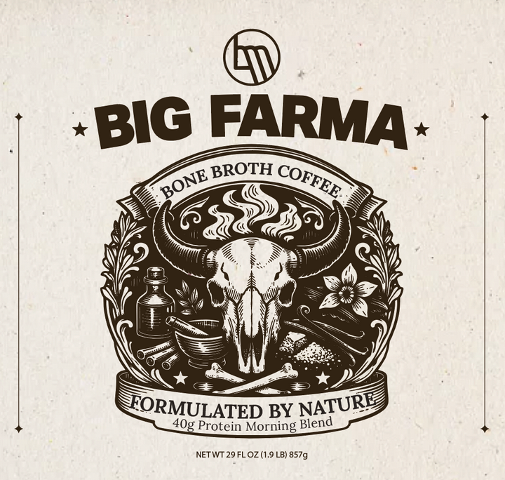Big Farma Bone Broth Coffee *PREORDER NOW-SHIPS APRIL 1*