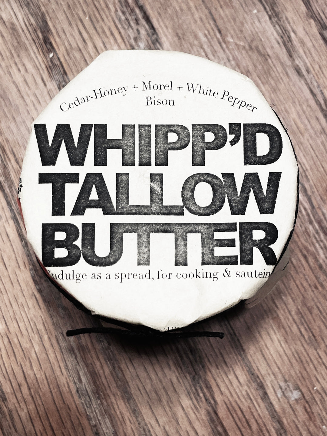 Whipp'd Tallow Butter - Cedar-Honey + White Pepper image 0