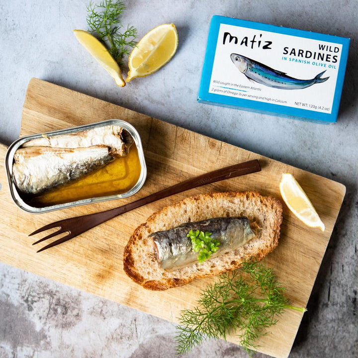 Matiz Espana - Wild Sardines In Spanish Olive Oil (120G)